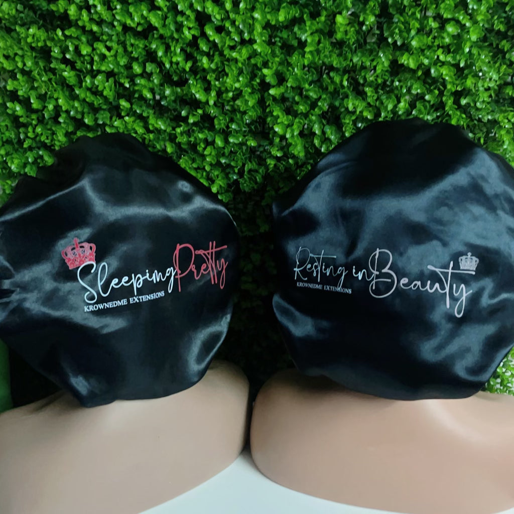 Satin bonnets