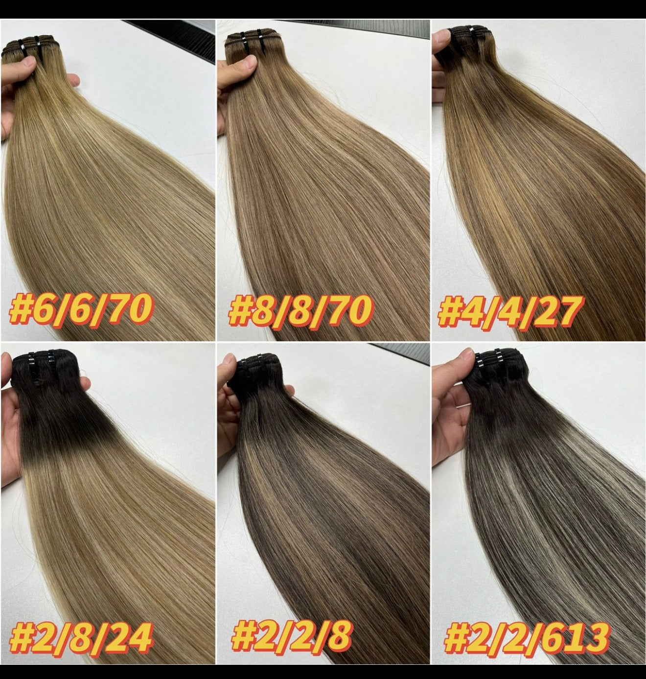 High end Virgin color bundles
